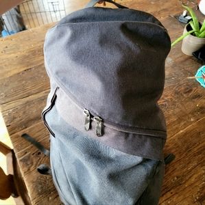 The Northface Purple Aurora Backpack W/ Zip Pouches, Laptop Case & Bottle Holder